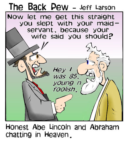 Abraham and Abraham.. Lincoln