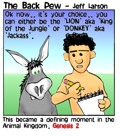 Adam assign the name of Donkey