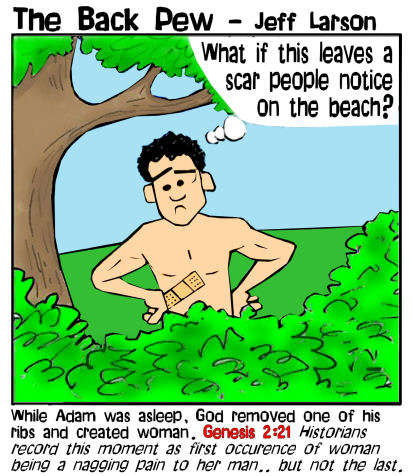 Adam has rib removed