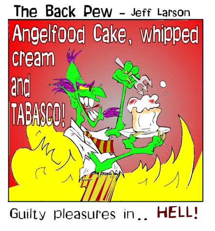 angel food cake in Hell