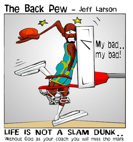 Slam Dunk Basketball Bible Cartoons