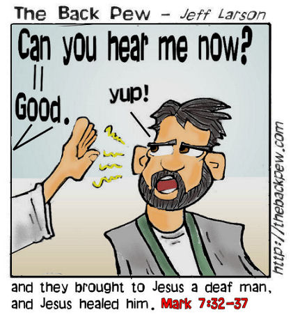Can You Hear Me Now? Bible Cartoons