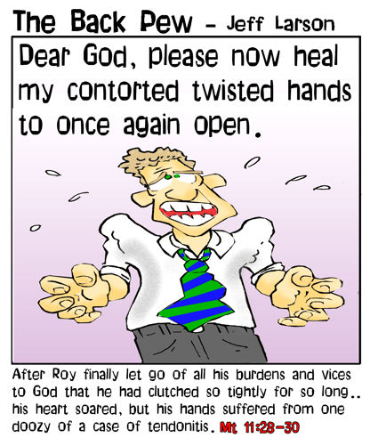 clenched hands