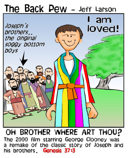 Joseph and the coat of many colors