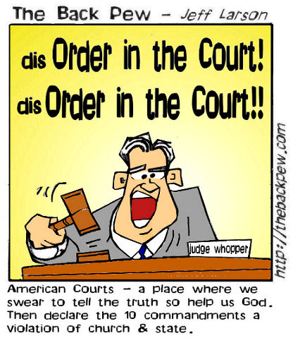 courtroom wo god