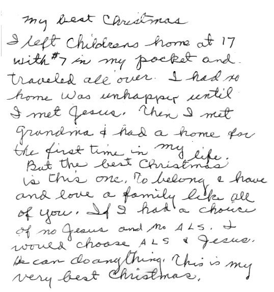 Dad's Letter - Walter Larson