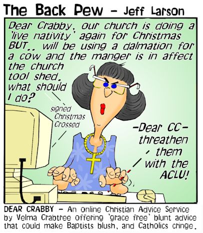 Dear Crabby Live Nativity