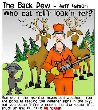deerhunting signs