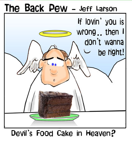 Devils Food Cake in Heaven