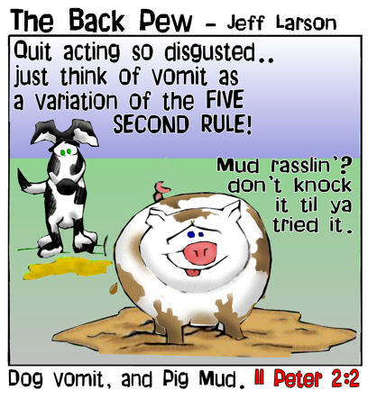 Dog vomit and Pig mud