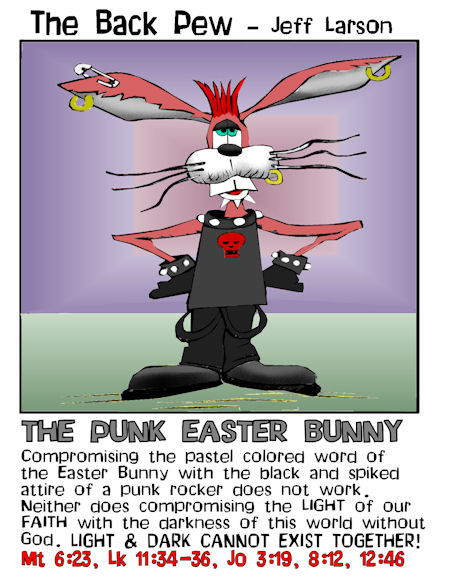 Easter Bunny Goth