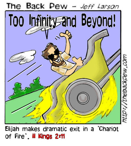 Elijah Exits - to Infinity and Beyond