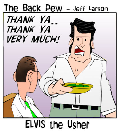 Elvis the Usher