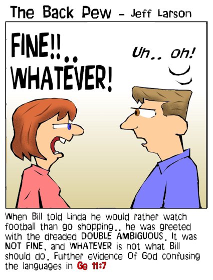 Fine Whatever (marriage talk)