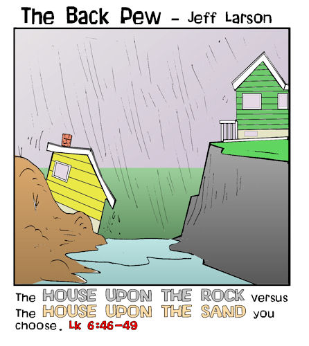 House built on a rock STOOD FIRM