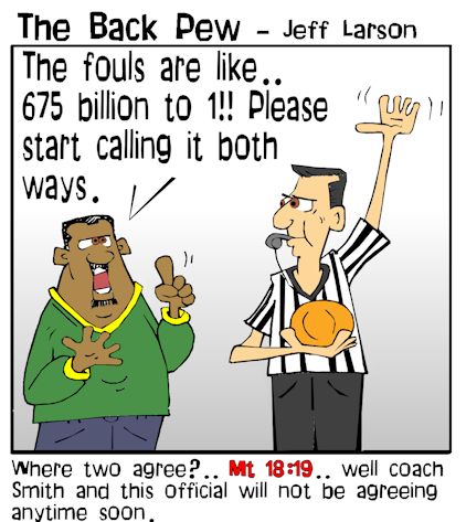 fouls not even