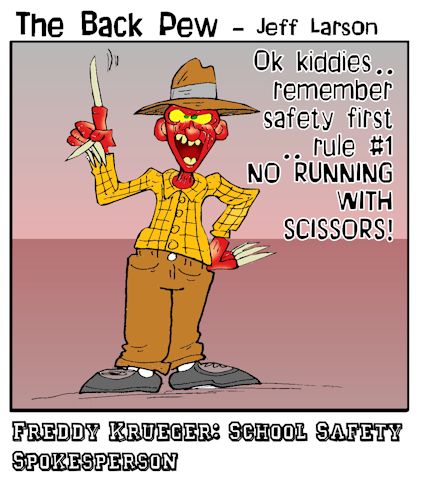 Freddy Krueger School Safety