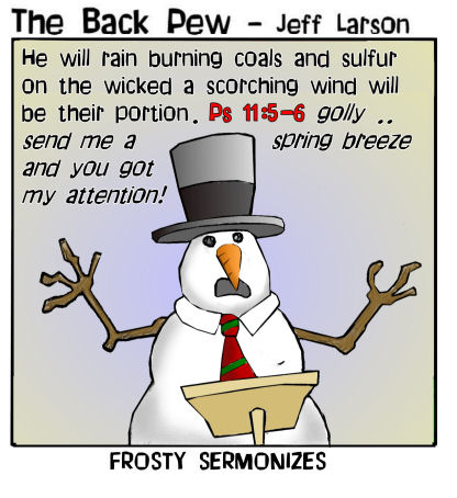 frosty preaches