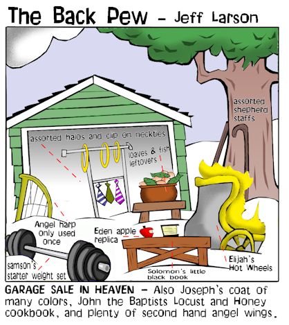 garage sale in Heaven