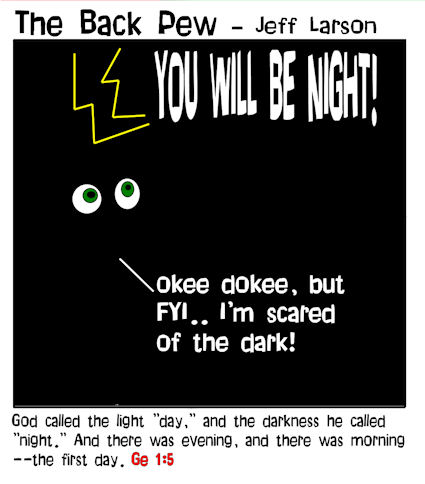 God creates NIGHT