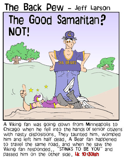 Good Samaritan - Bears fan