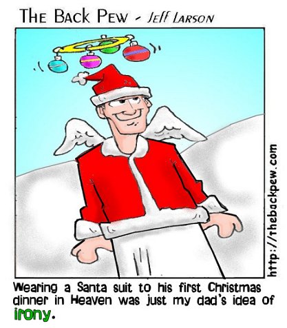 grandpa santa in heaven