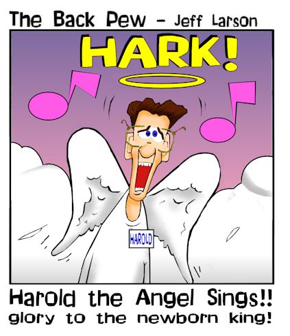 Harold the angel sings HARK
