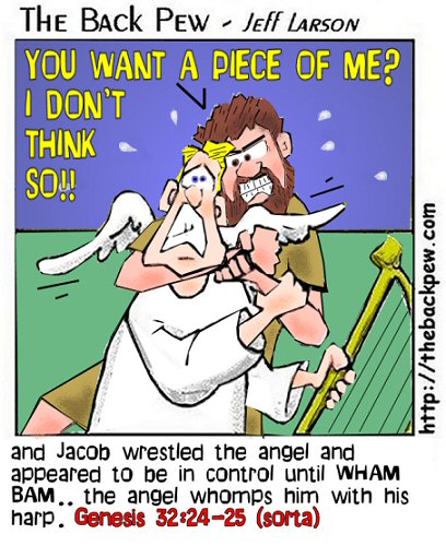 Jacob Wrestles Angel 2