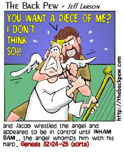 Jacob Wrestles Angel 2