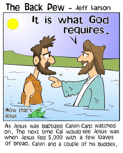 jesus baptised