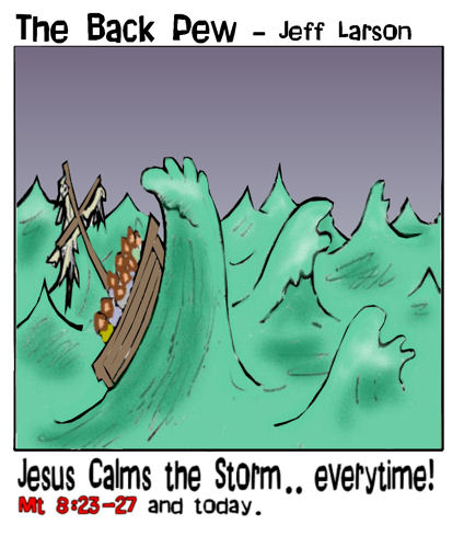 Jesus calms the storm everytime