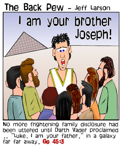 Joseph in Egypt Bible Cartoons