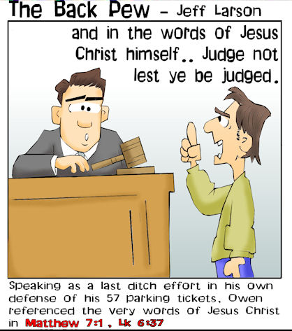 judgenotlestyebejudged