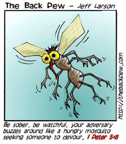 Mosquito warning