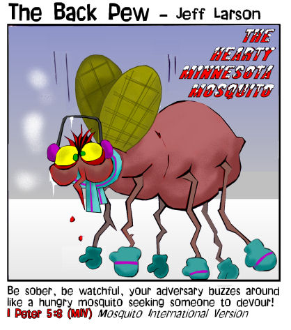 Mosquito in Winter
