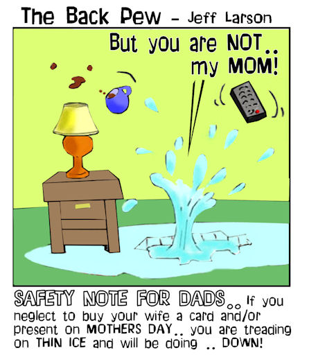 Mothers Day Thin Ice for dad