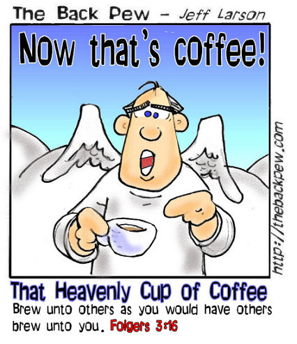 heavenly cup of coffee