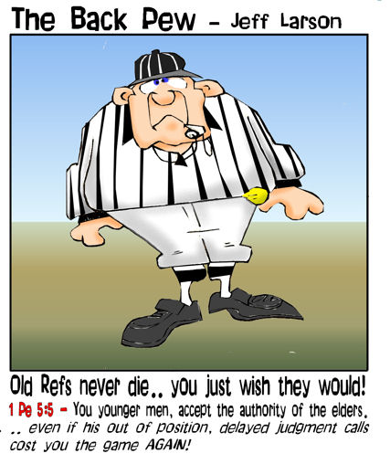 Old Referees never die