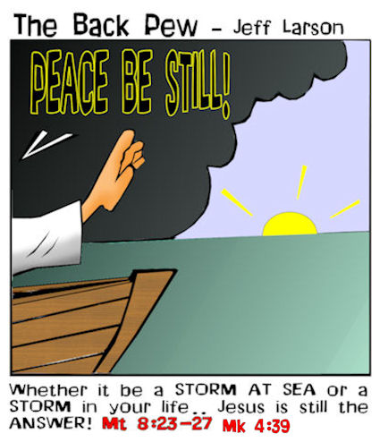 Peace be Still - Jesus calms the Sea