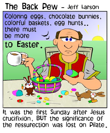 Pilate Ponders Easter