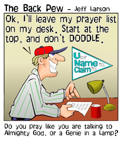 prayer list gone bad