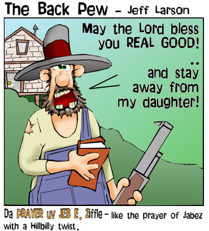 Prayer of Jabez Bible Cartoons