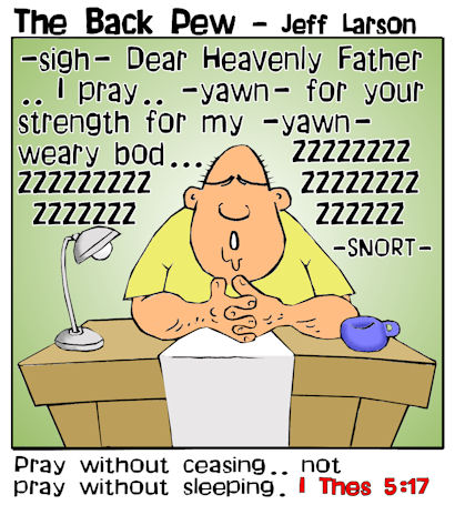 Pray without SLEEPING