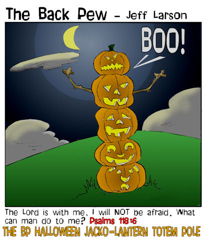 the pumpkin totempole