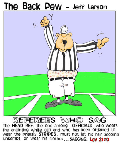 Referees who sag