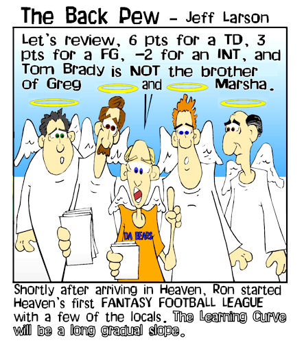 Ron Sykes Fantasy Football in Heaven