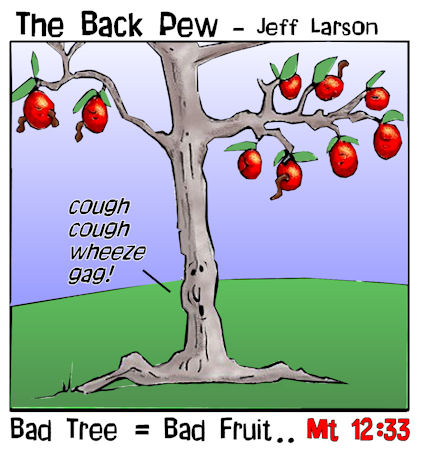 Rotten Fruit on a bad tree