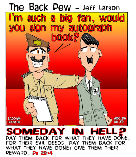 Sadaam and Hitler