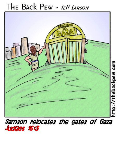 Samson at the Gaza Gates