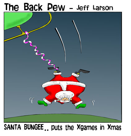 santa bungee